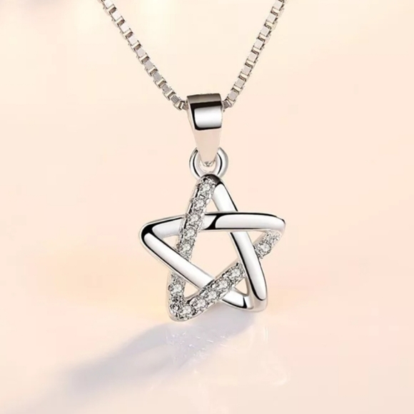 New 925 Sterling silver high quality Crystal Zirco - Picture 2 of 6